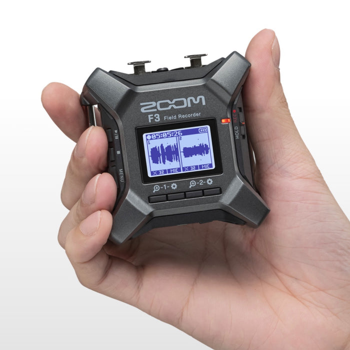 Zoom | F3 | 32-Bit Float 2Ch Portable Field Recorder