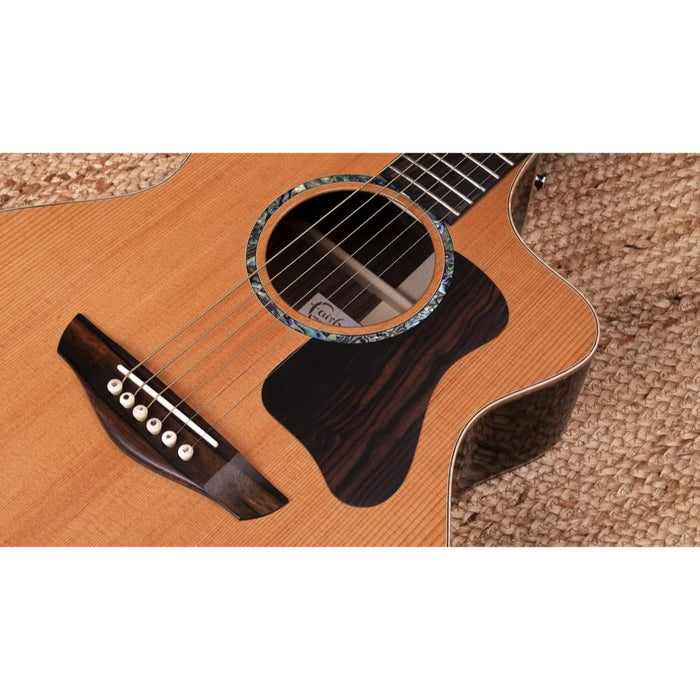 Faith Guitars FG1NCE PJE Legacy Neptune Cutaway Electro Acoustic Guitar - Khaya Mahogany (FG1NCE) - Gsus4