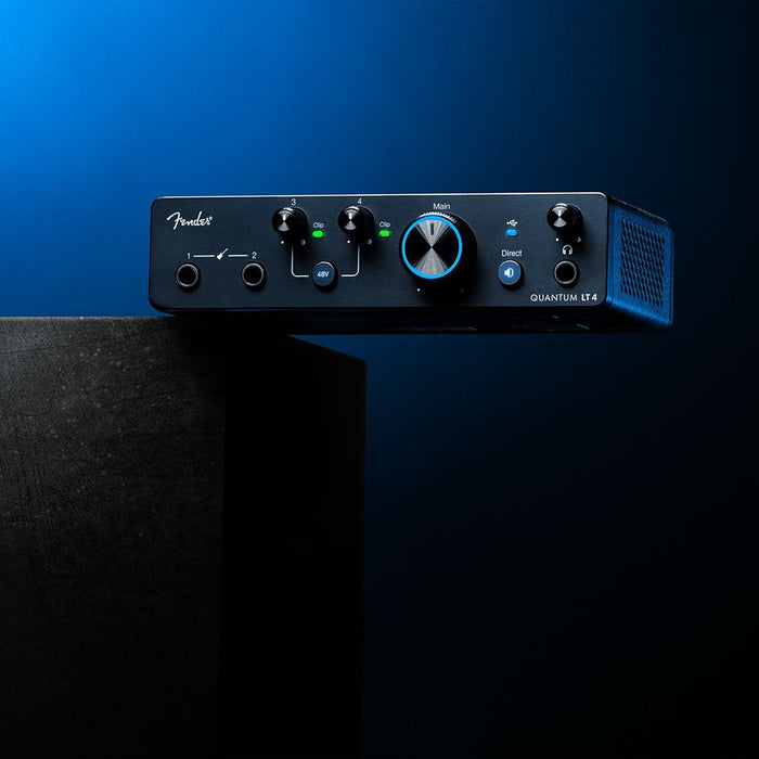 Fender | Quantum LT4 | 4x4 24 BIt / 192 kHz USB - C Audio Interface (FES-QUANTUM-LT4) - Gsus4
