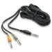 Fishman F00740 Cable, 13' Stereo Y-Cable - 1/4" TRS Stereo to Dual 1/4" TS Mono Jack (F00740) - Gsus4
