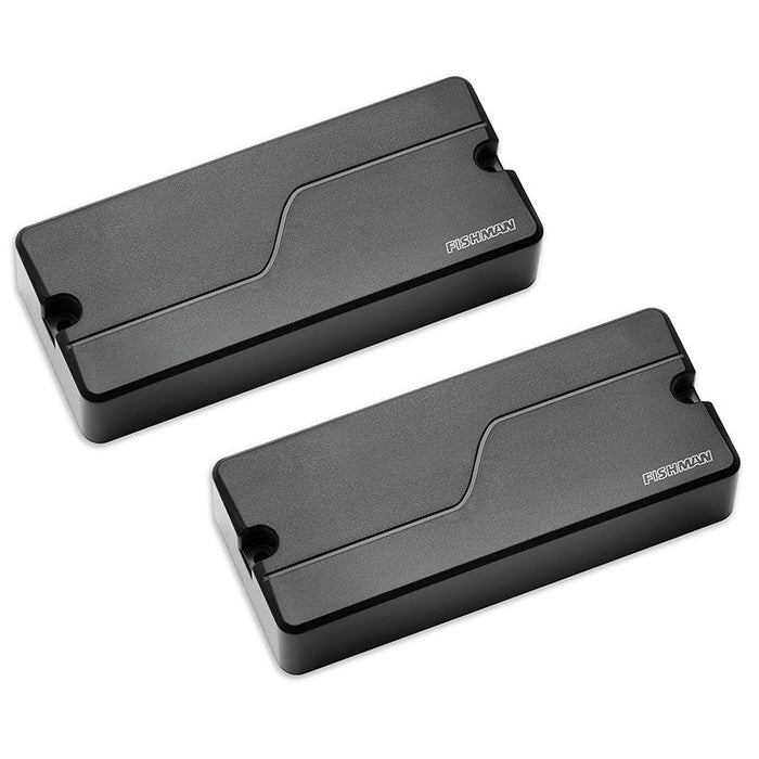 Fishman Fluence Bass 4 String Soapbar Set Black Plastic (FFBS4SB2) - Gsus4