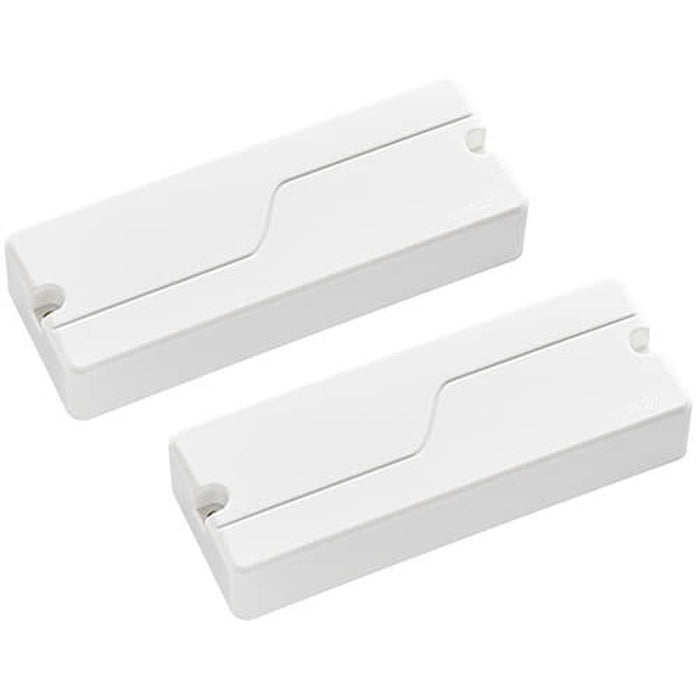Fishman Fluence Bass 5 String Soapbar White Plastic Set (FFBS5SW2) - Gsus4