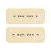 Fishman Fluence Greg Koch P90 Pickup Set - Cream (FFP9SGC2) - Gsus4