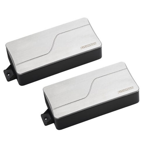 Fishman Fluence Modern Humbucker 7-String Pickup Set Brushed Stainless (FFMH7SR2) - Gsus4