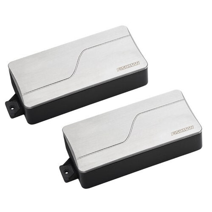 Fishman Fluence Modern Humbucker 7-String Pickup Set Brushed Stainless (FFMH7SR2) - Gsus4