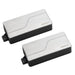 Fishman Fluence Modern Humbucker 7-String Pickup Set Brushed Stainless (FFMH7SR2) - Gsus4