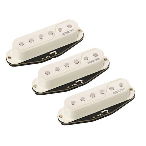 Fishman Fluence Set of Single Coil Pickups for Strat White (FFSTRWH3) - Gsus4