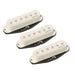 Fishman Fluence Set of Single Coil Pickups for Strat White (FFSTRWH3) - Gsus4