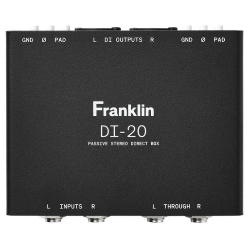 Franklin Audio DI-20 Stereo Passive Direct Box
