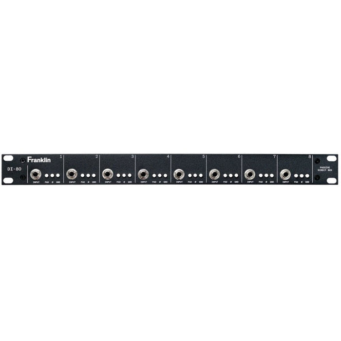 Franklin Audio DI-80 8 Channel Passive Direct Box