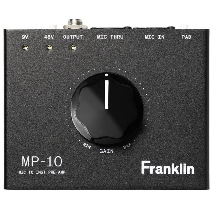 Franklin Audio MP-10 Mic to Instrument Pre-Amp