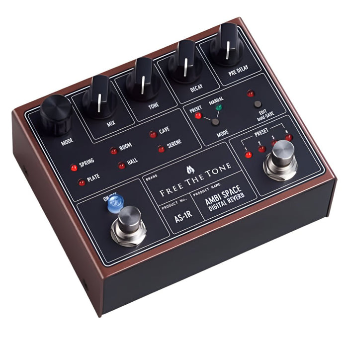 Free The Tone | AMBI SPACE | AS - 1R | 6 - Algorithms Stereo Reverb w/ 32 - Bit DSP (FTT - AS - 1R) - Gsus4