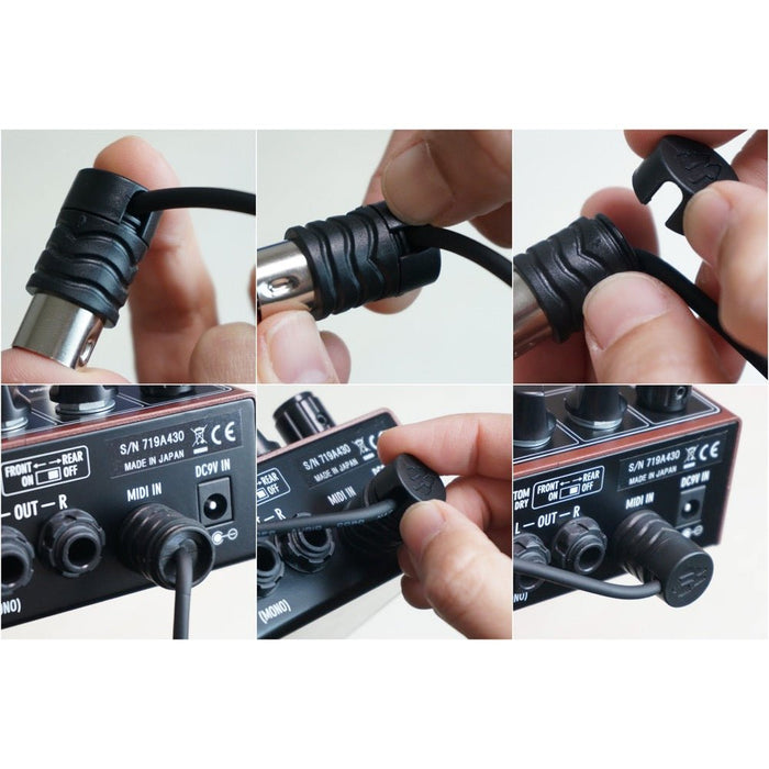 Free The Tone | CM - 3510 | 360° All - Angle MIDI Cable | Ultra Low Profile Hammer - Style Plug (CM - 3510 - 30cm) - Gsus4