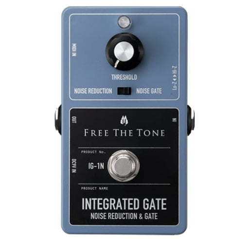 Free The Tone | INTEGRATED GATE | IG - 1N | Noise Gate & Noise Reduction Pedal | w/ MIDI Remote Control & HTS (FTT - IG - 1N) - Gsus4