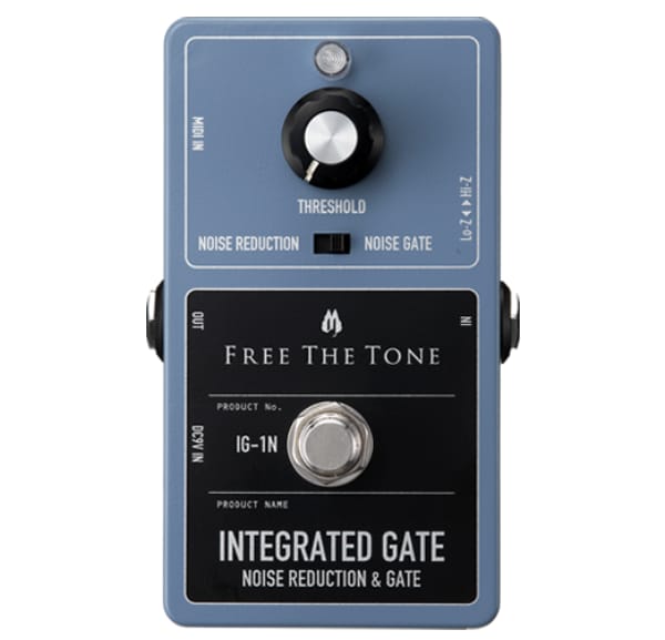 Free The Tone | INTEGRATED GATE | IG - 1N | Noise Gate & Noise Reduction Pedal | w/ MIDI Remote Control & HTS (FTT - IG - 1N) - Gsus4