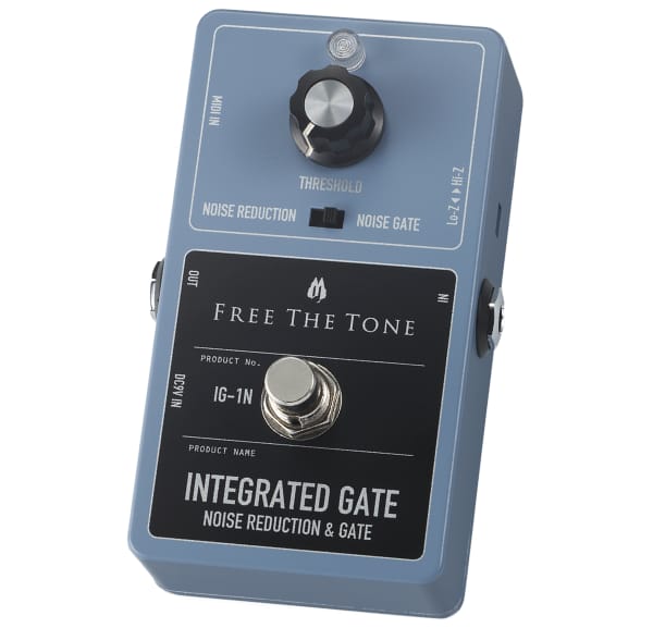 Free The Tone | INTEGRATED GATE | IG - 1N | Noise Gate & Noise Reduction Pedal | w/ MIDI Remote Control & HTS (FTT - IG - 1N) - Gsus4
