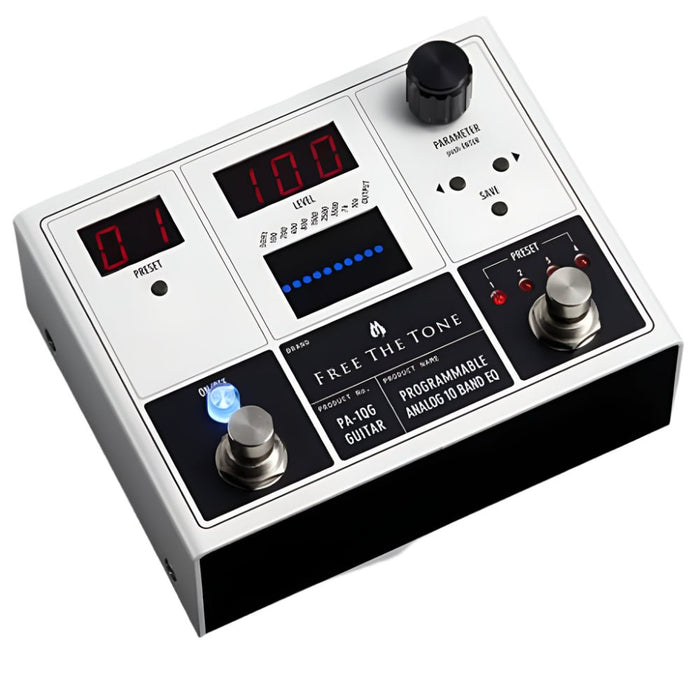 Free The Tone | Programmable Analog 10 - Band EQ | For Guitar (FTT - PA - 1QG) - Gsus4