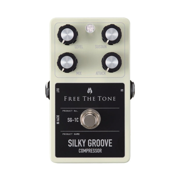 Free The Tone | SILKY GROOVE | SG - 1C | Silky Smooth Natural Compression Pedal (FTT - SG - 1C) - Gsus4