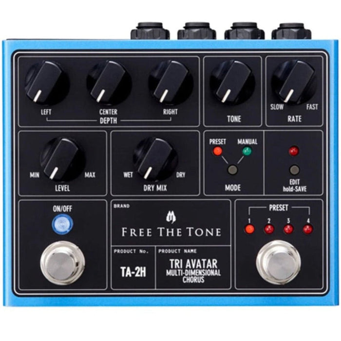 Free The Tone | TRI AVATAR | TA - 2H | Multidimensional 3 - Phase Chorus (FTT - TA - 2H) - Gsus4