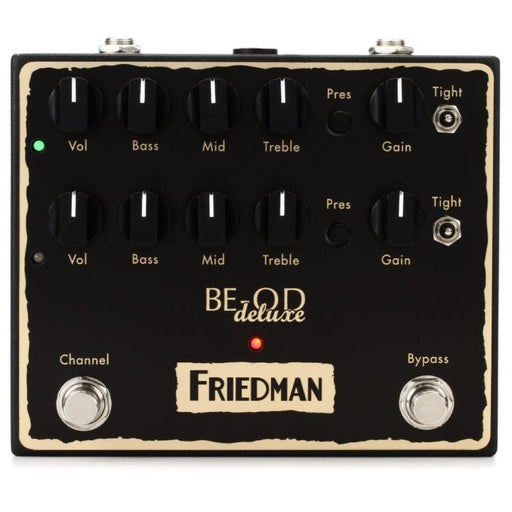 Friedman | BE - OD Deluxe | 2 - Channel Overdrive Pedal w/ Tight Control (FN - BE - OD - DELUXE) - Gsus4