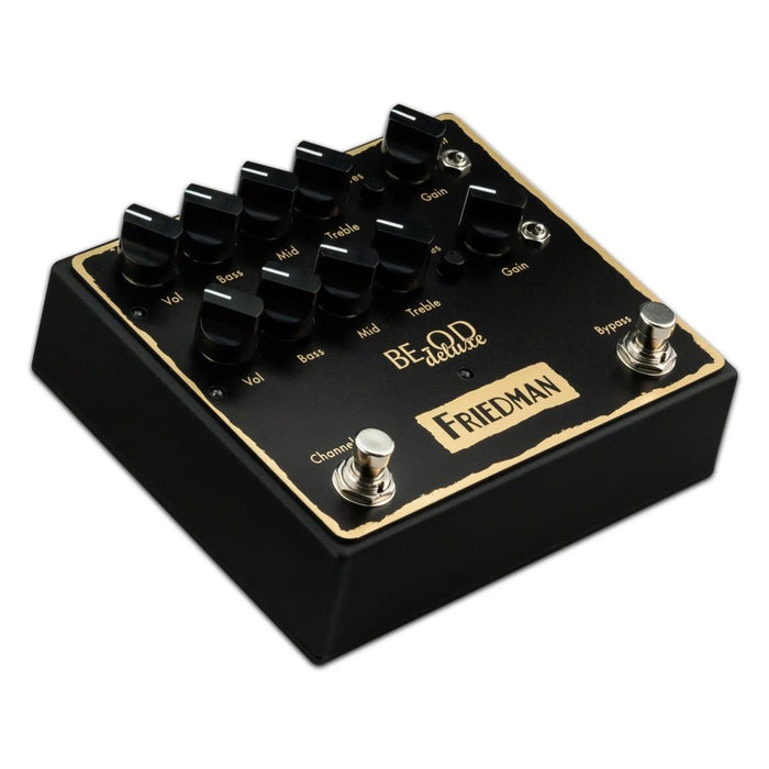 Friedman | BE - OD Deluxe | 2 - Channel Overdrive Pedal w/ Tight Control (FN - BE - OD - DELUXE) - Gsus4