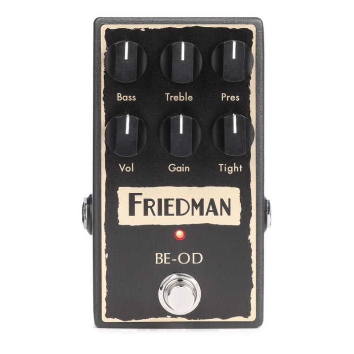 Friedman | BE - OD | Overdrive Pedal w/ Tight Control (FN - BE - OD) - Gsus4