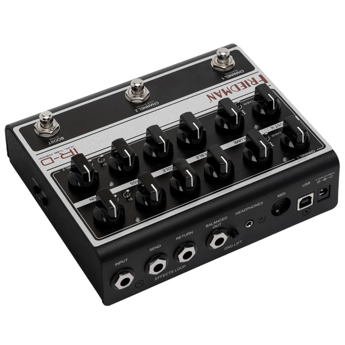 Friedman | IR - D | High Voltage Dual 12AX7 Tube Preamp, DI, IR loader & Cabinet Simulator (FN - IR - D) - Gsus4