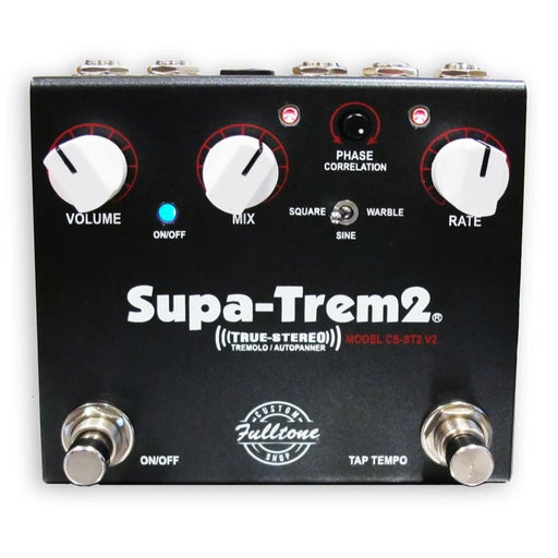 Fulltone | CS Supa - Trem V2 | Stereo Panner Tremolo Pedal | Custom Shop (420190) - Gsus4