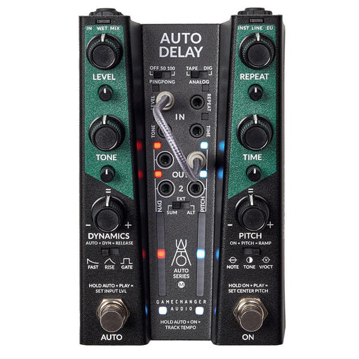 Gamechanger Audio AUTO DELAY EuroRack Style Delay Pedal (Tape, Analog & Digital) (GCAAUTOMDE) - Gsus4