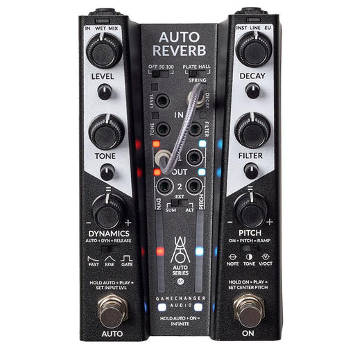 Gamechanger Audio AUTO REVERB EuroRack Style Reverb Pedal (Hall, Plate & Spring) (GCAAUTOMRE) - Gsus4