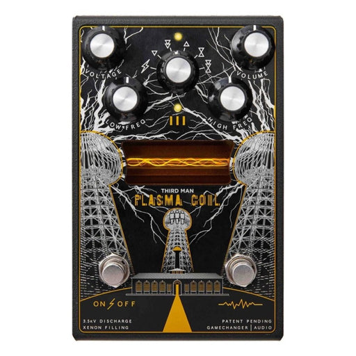Gamechanger Audio x Third Man Records PLASMA COIL High Voltage Distortion Pedal (GCAPCO) - Gsus4