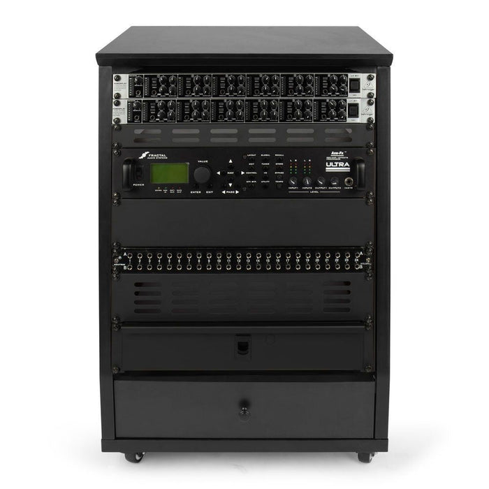 Gator | Elite Series | 12U Angled Studio Rack (Black) (489548) - Gsus4