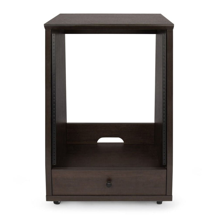 Gator | Elite Series | 12U Angled Studio Rack (Brown) (489549) - Gsus4