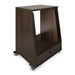 Gator | Elite Series | 12U Angled Studio Rack (Brown) (489549) - Gsus4