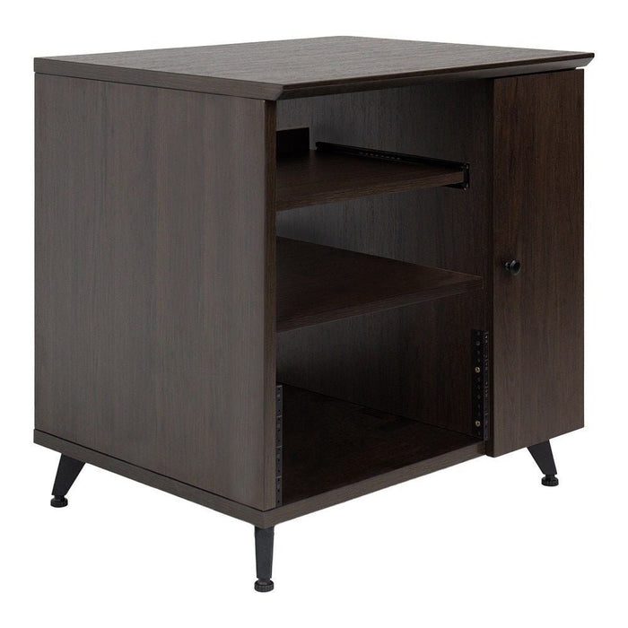 Gator | Elite Series | Sidecar Studio Rack Cabinet - Brown (488975) - Gsus4