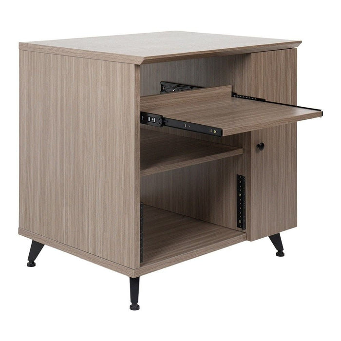 Gator | Elite Series | Sidecar Studio Rack Cabinet - Grey (488979) - Gsus4