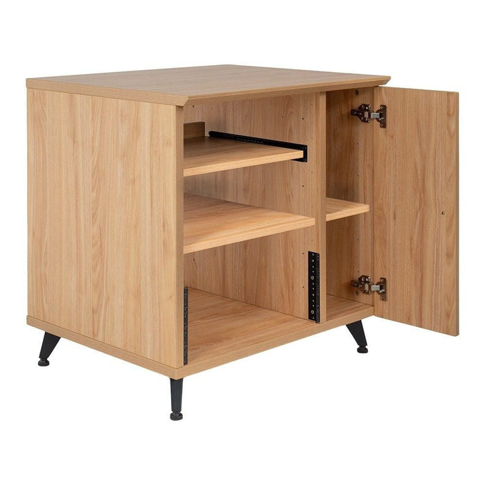 Gator | Elite Series | Sidecar Studio Rack Cabinet - Maple (488976) - Gsus4