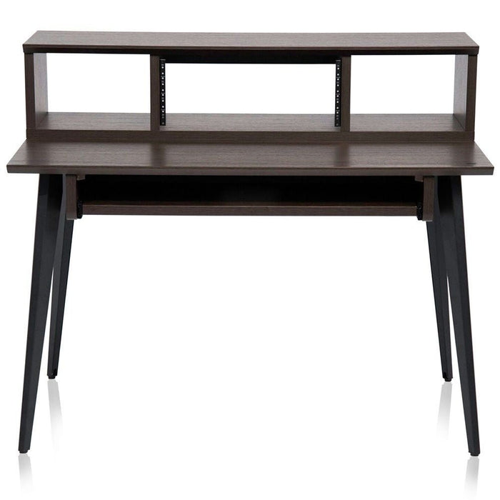 Gator | Elite Series | Studio Furniture Desk For Home Studio (Brown) (488933) - Gsus4