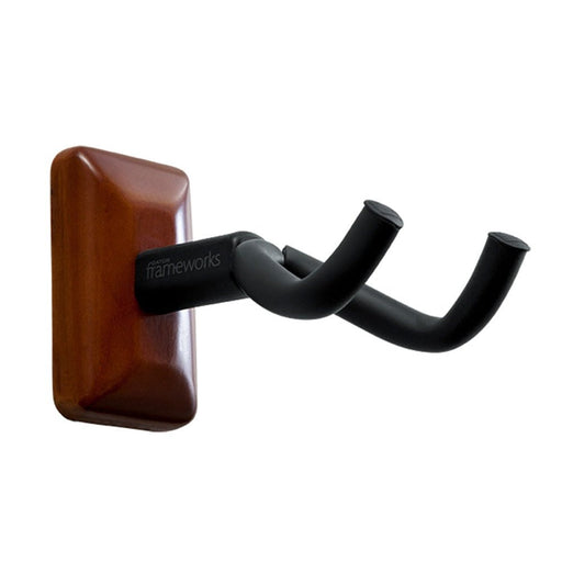 Gator Frameworks GFW - GTR - HNGRMHG Wall Mount Guitar Hanger Mahogany (488404) - Gsus4