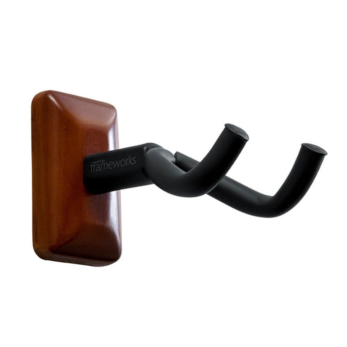 Gator Frameworks GFW - GTR - HNGRMHG Wall Mount Guitar Hanger Mahogany (488404) - Gsus4