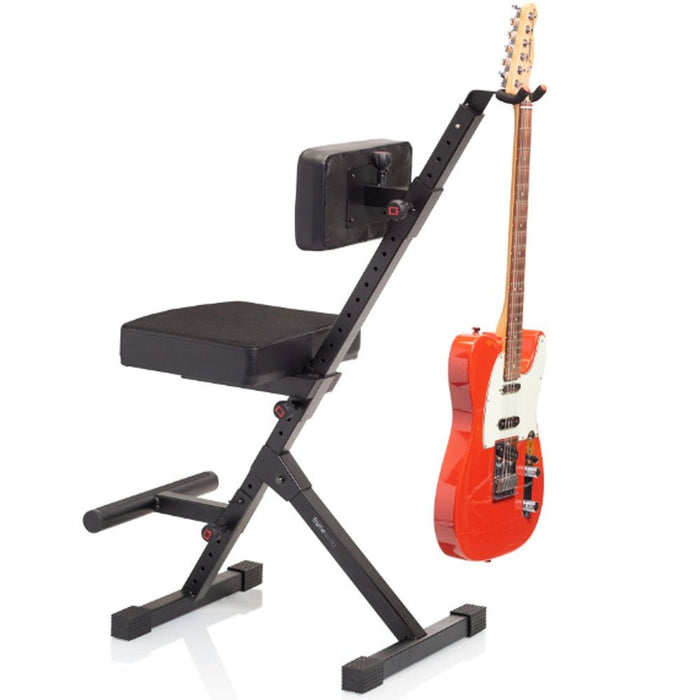 Gator Frameworks GFW - GTR - SEATDLX Deluxe Combo Guitar Seat & Stand (488989) - Gsus4