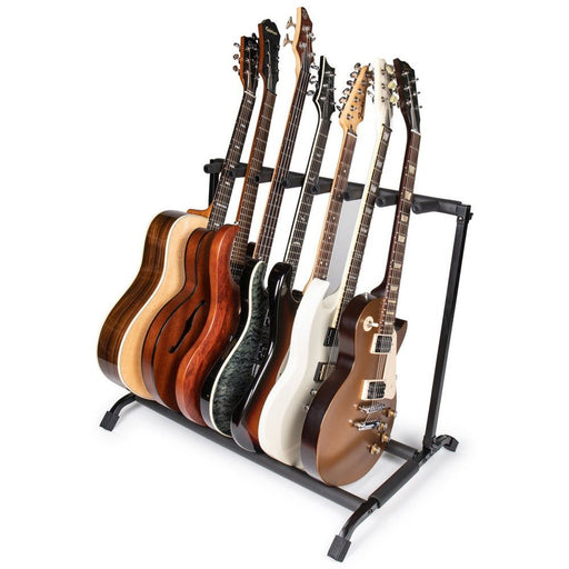 Gator Frameworks RI - GTR - RACK7 Foldable 7 Guitar Rack Stand (488977) - Gsus4