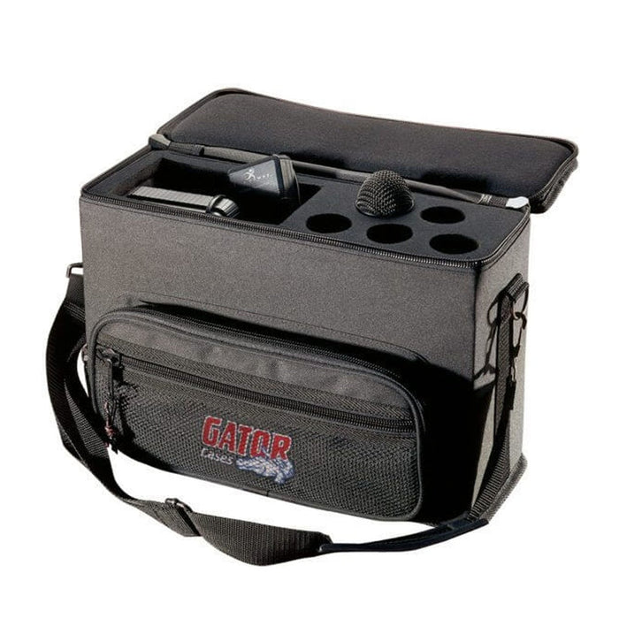 Gator GM - 5W Wireless Microphone Padded Bag (Holds 5x mics) (488347) - Gsus4
