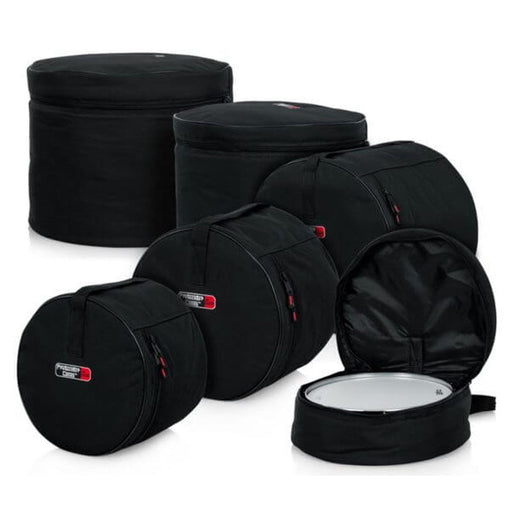 Gator GP - STANDARD - 100 5 - Piece Standard Drum Kit Set Bags (22x18 12x10 13x11 16x16 14x5.5) (488035) - Gsus4