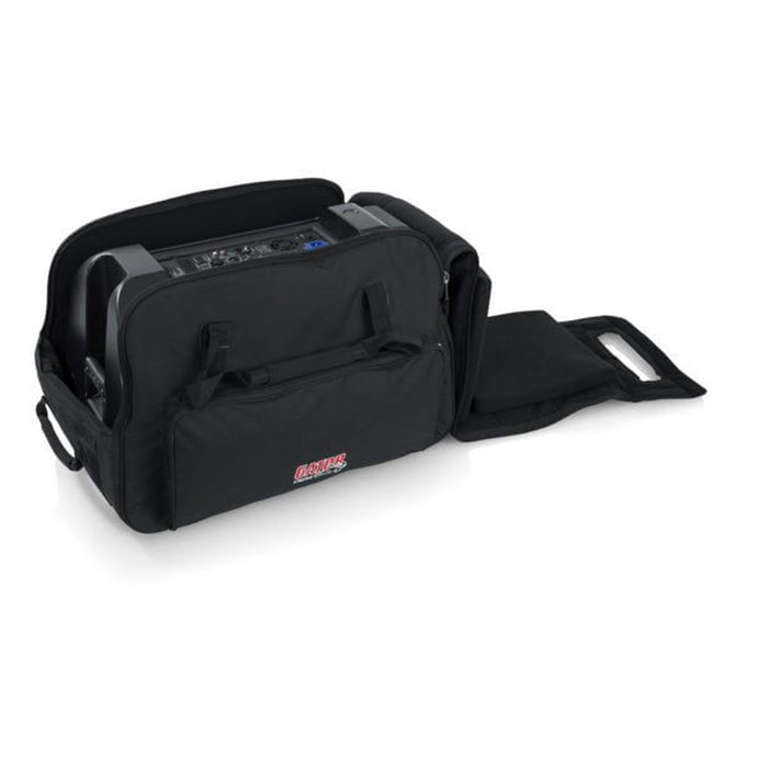 Gator GPA - 712SM Small 12inch Portable Rolling Speaker Bag w/ Wheels (488308) - Gsus4