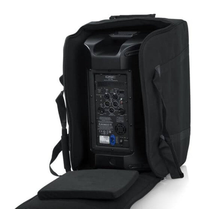 Gator GPA - 712SM Small 12inch Portable Rolling Speaker Bag w/ Wheels (488308) - Gsus4