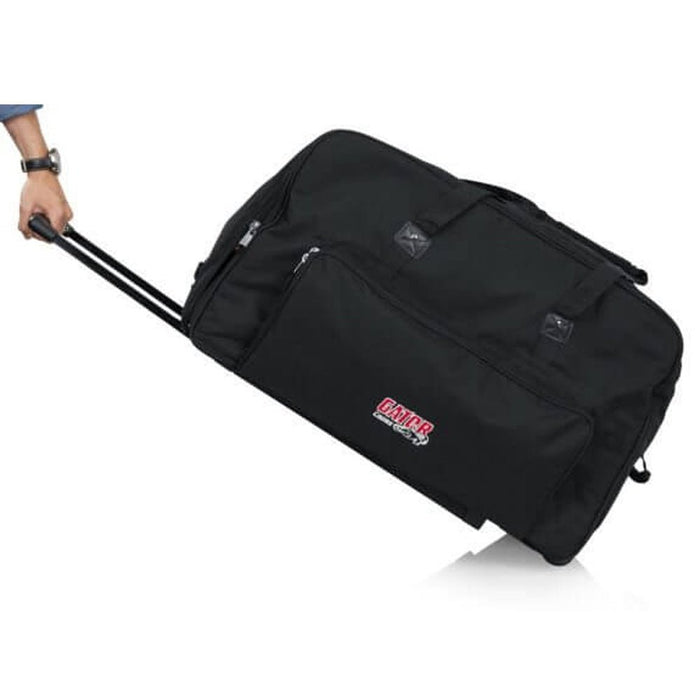 Gator GPA - 715 15inch Portable Rolling Speaker Bag w/ Wheels (488309) - Gsus4