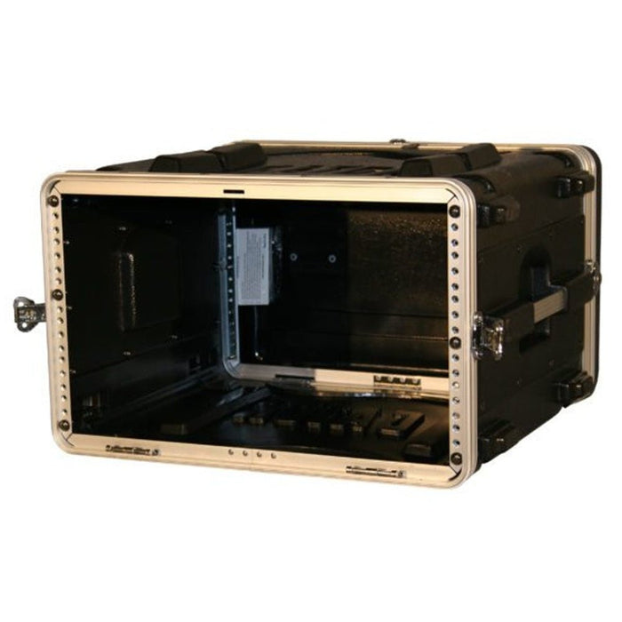 Gator GR - 6L Molded PE Audio Rack Case 6U 19inch Deep (488478) - Gsus4