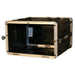 Gator GR - 6L Molded PE Audio Rack Case 6U 19inch Deep (488478) - Gsus4