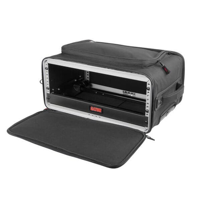 Gator GR - RACKBAG - 3UW Lightweight Audio Console Rack Bag 3U w/ Wheels (488508) - Gsus4
